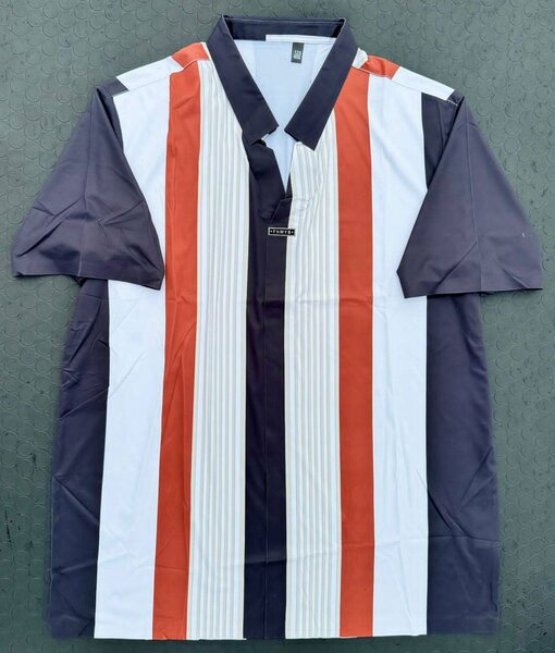 Chemise rétro à rayures