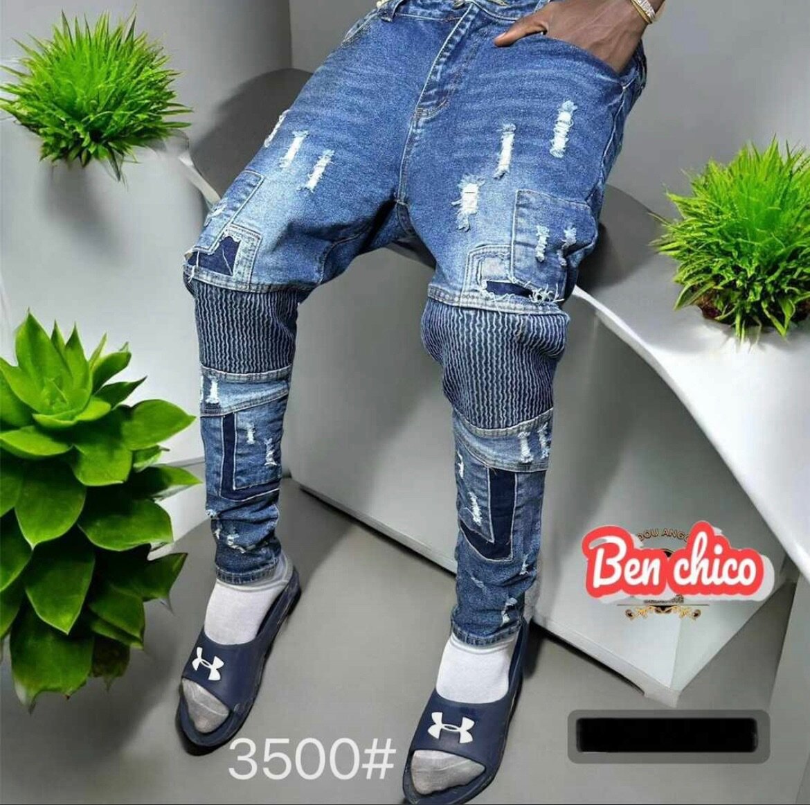 Pantalon jeans de qualité /super stretch
