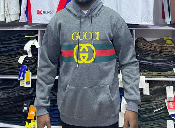 hoodie gray gucci