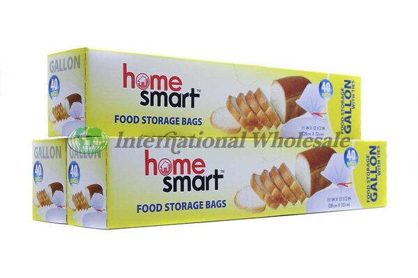 Sacs de conservation alimentaire HomeSmart 40 pcs