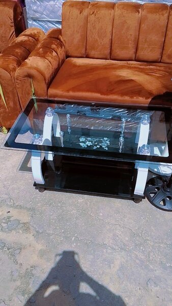 Table basse en verre moderne