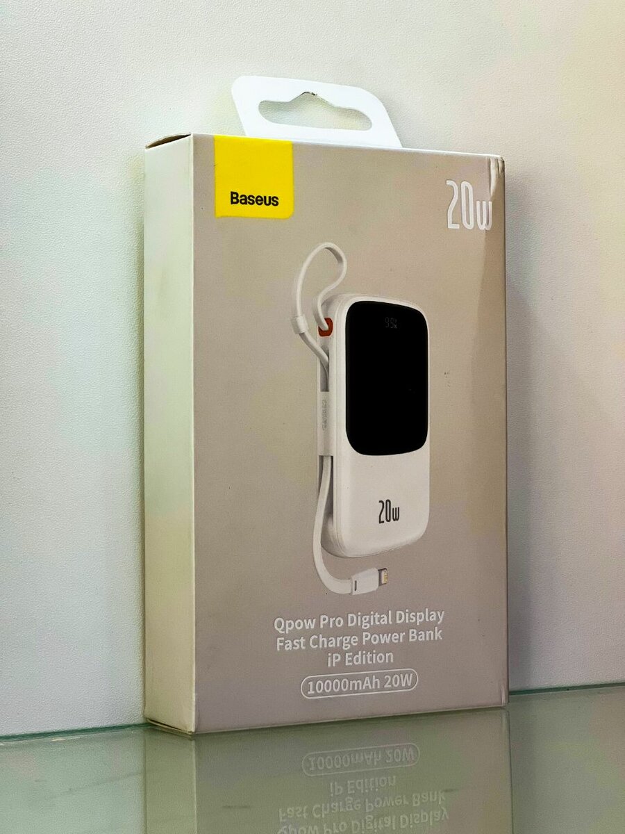 Baseus Qpow Pro Digital Display Fast Charge Power Bank 10000