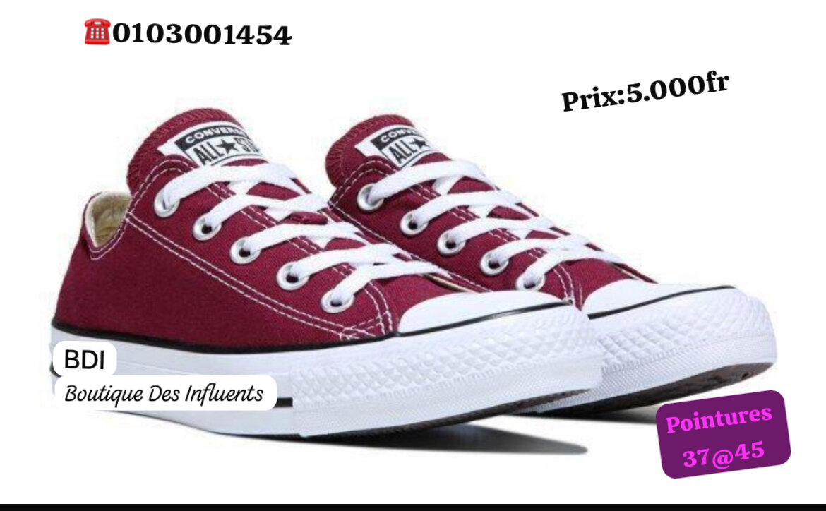 Chaussures Converse Unisexes