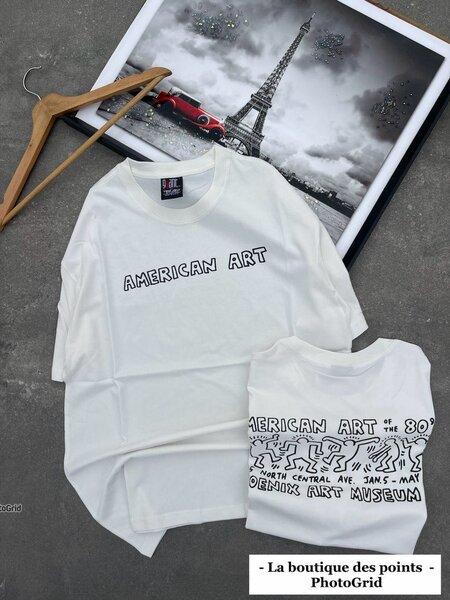 T-shirt unisexe imprimé mode