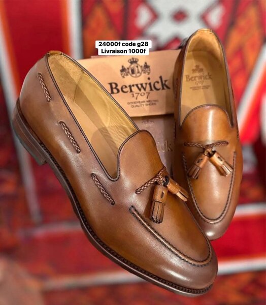 Mocassins en cuir classique