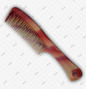 Original China Brown Handle Comb (Size = 21 x 4.5 cm)
