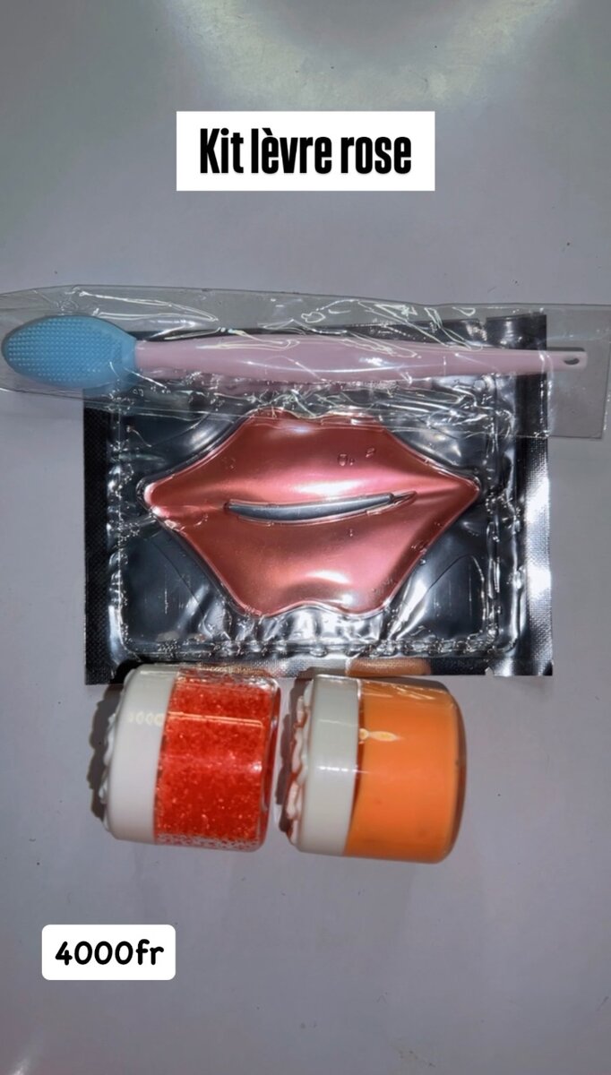 Crème lèvre et gommage lèvre