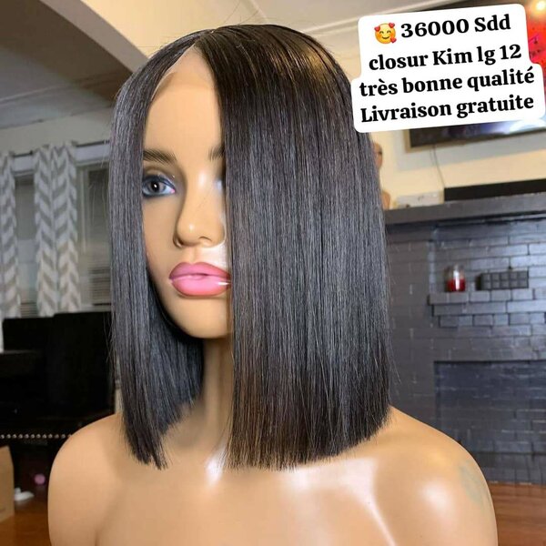 Perruque Carré Closur Kim 12"