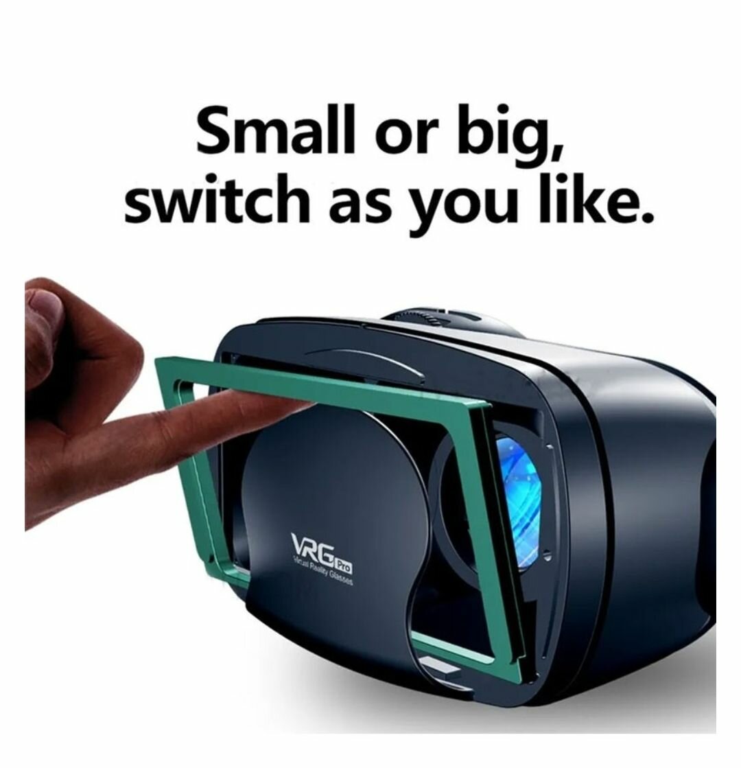 5-7 INCHES SMART PHONE 3D VR HEADSET HELMET SMART VIRTUAL