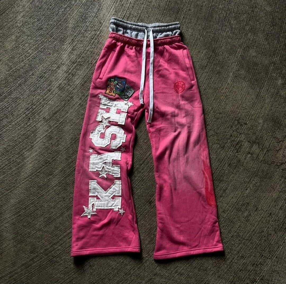 Pantalon streetwear à logo