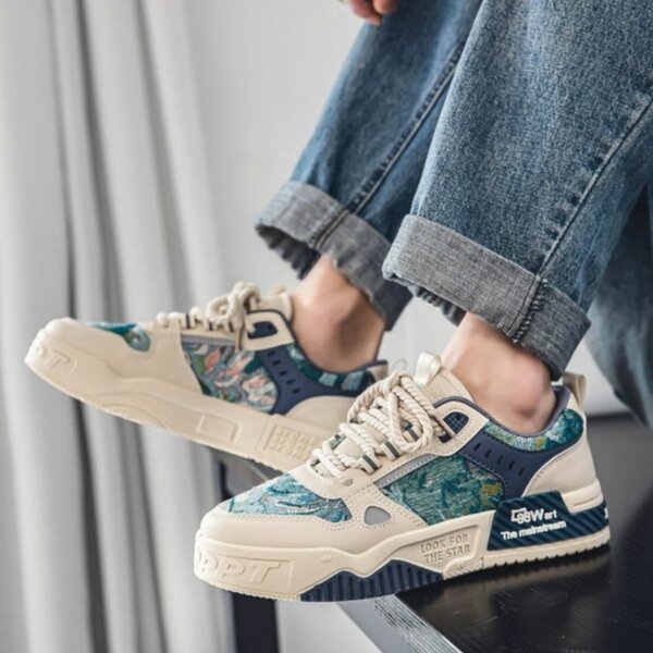 Baskets Colorées Pour Hommes