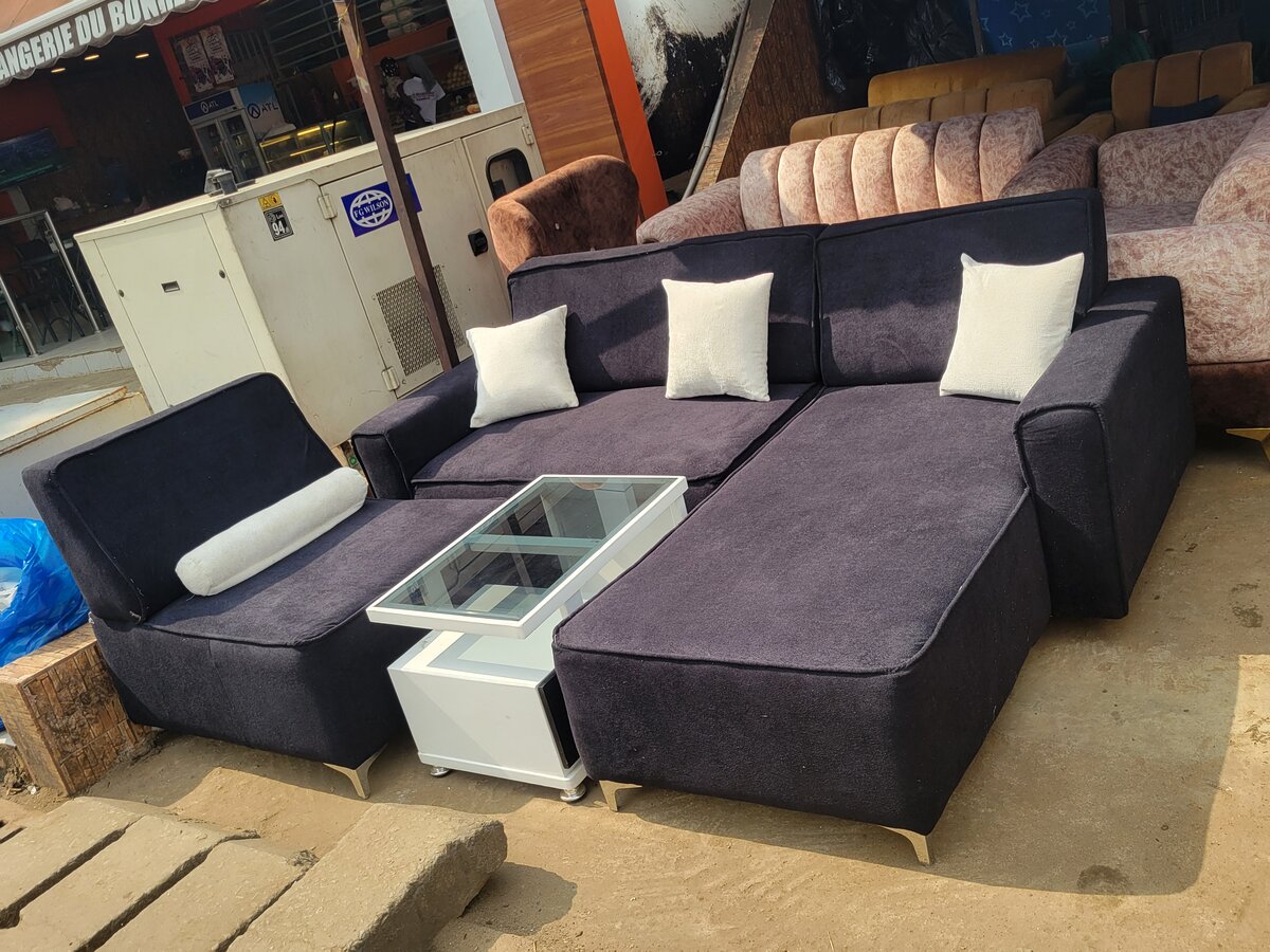 Canapé d'angle moderne