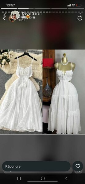 Robe élégante longue