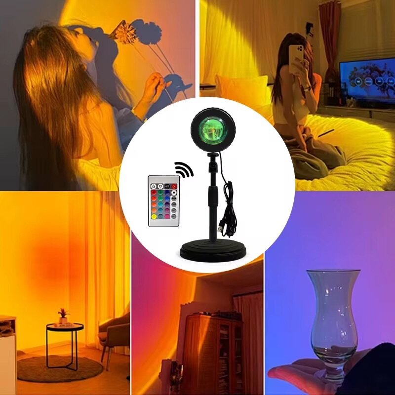 Lampe Sunset LED RGB