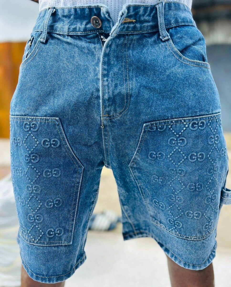 Shorts en jean tendance homme