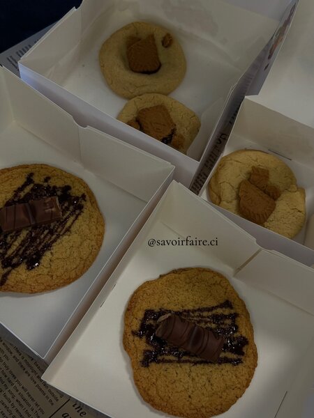 Cookies gourmands chocolat
