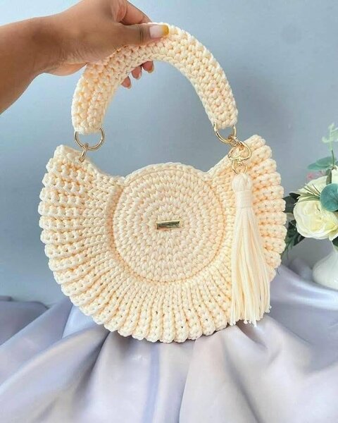 Sac à main en crochet