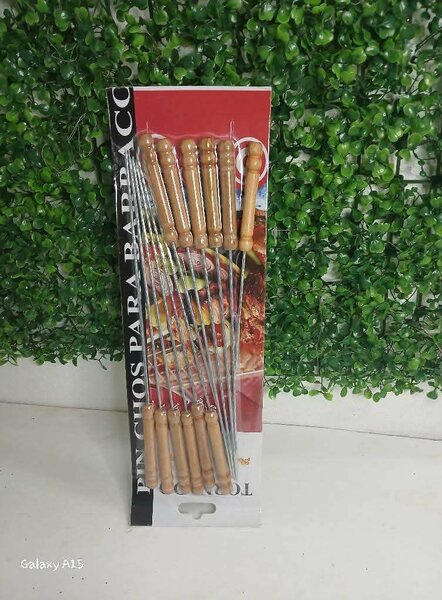 Brochettes en acier inoxydable