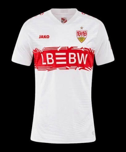 Maillot Stuttgart Blanc Homme