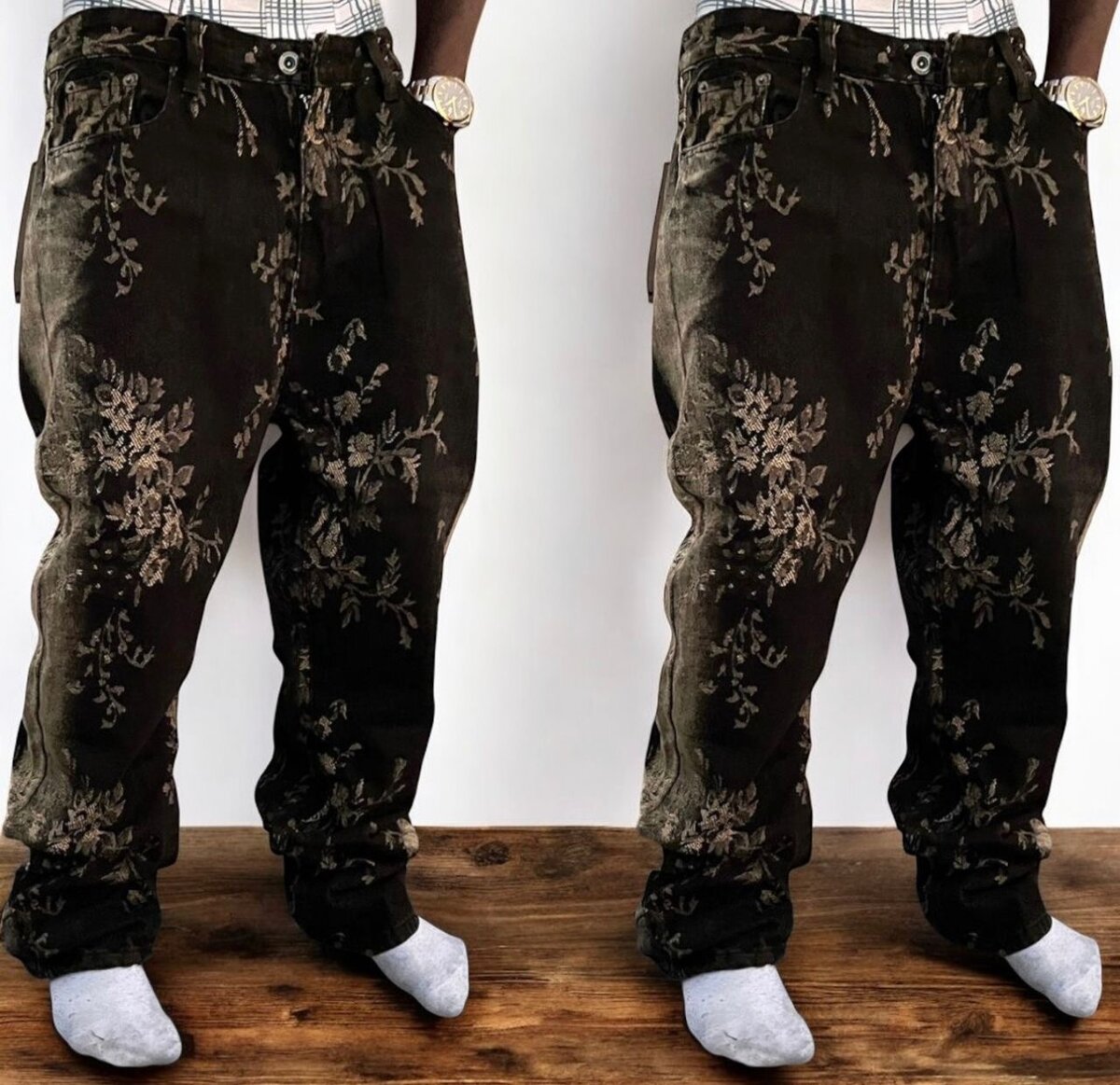 Jeans tendance imprimés