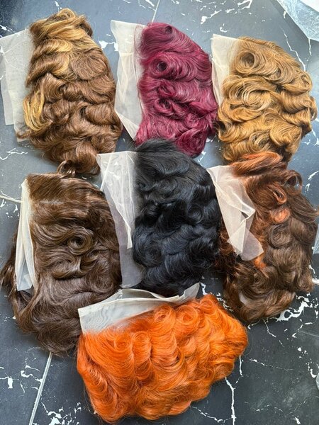 Perruque coupe dame humaine