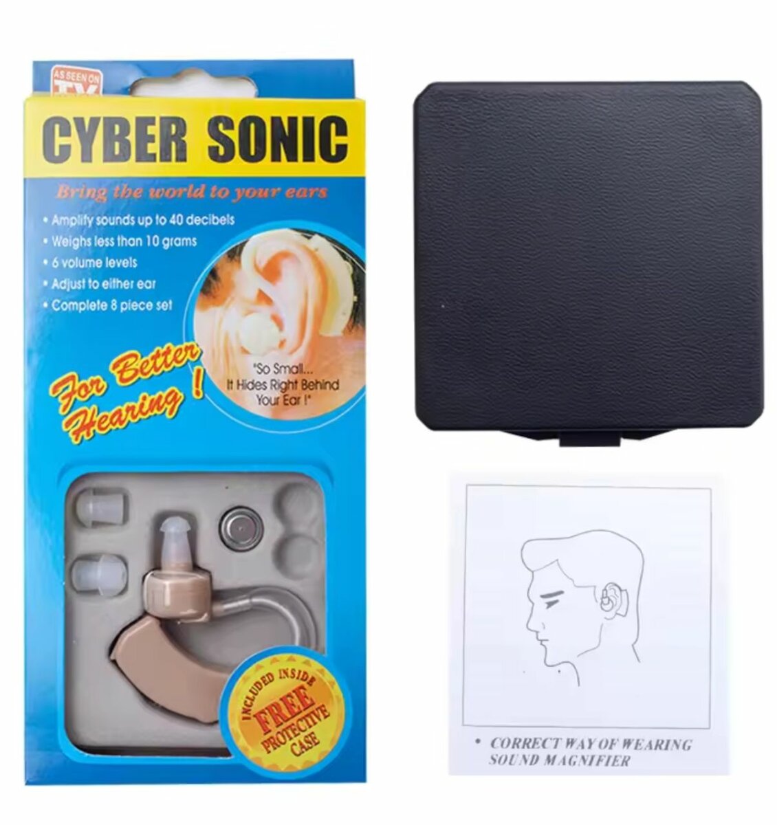 Super Mini aide auditive amplificateur de son d'oreille