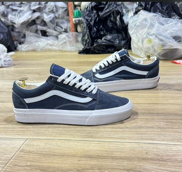 Chaussures de skate en daim