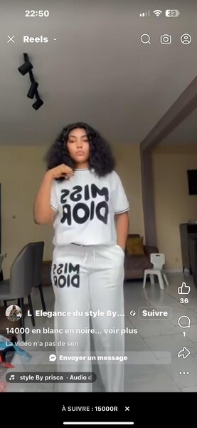 Ensemble sport élégant