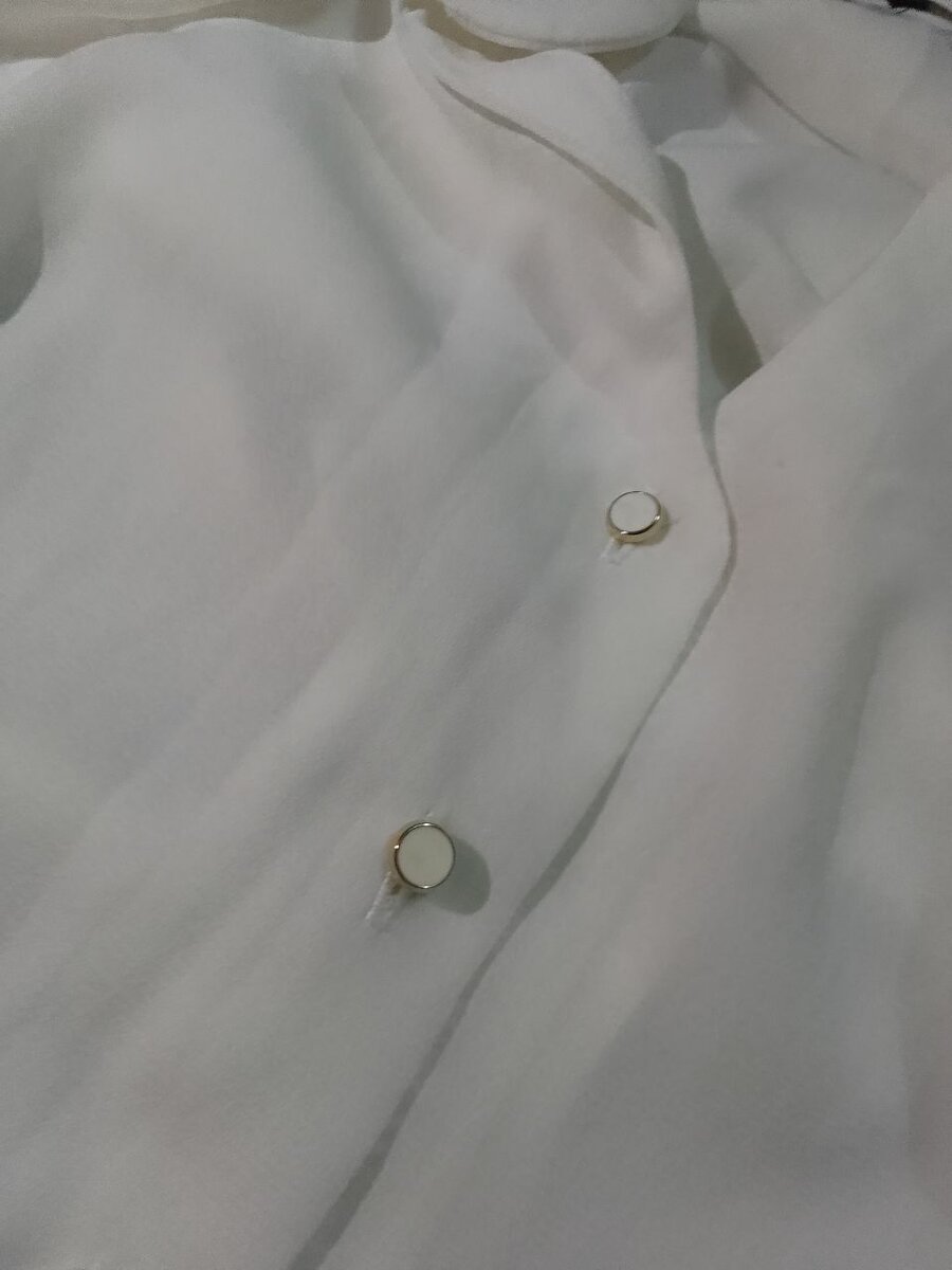 Chemisier Blanc Élégant Femme