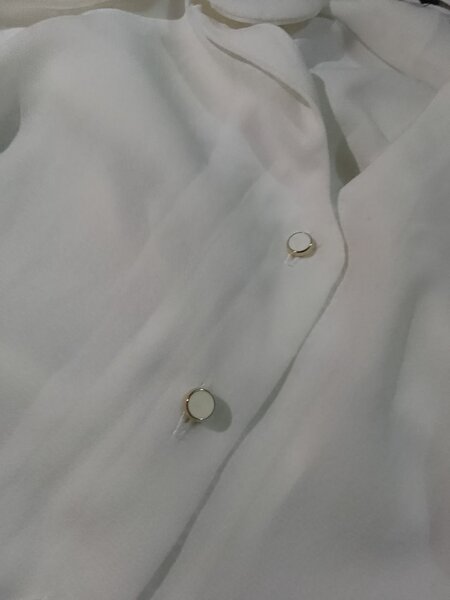 Chemisier Blanc Élégant Femme