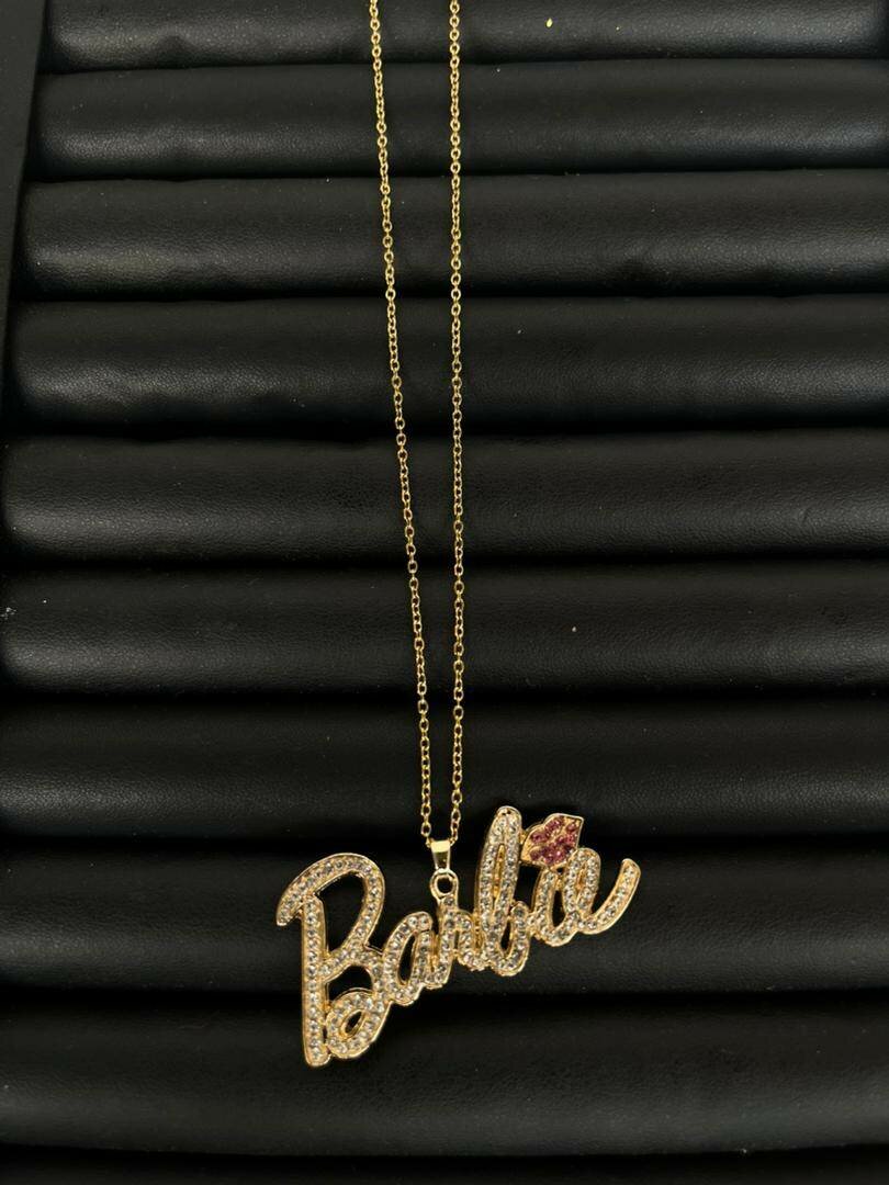 Customised Barbie necklace