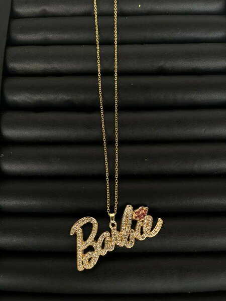 Customised Barbie necklace