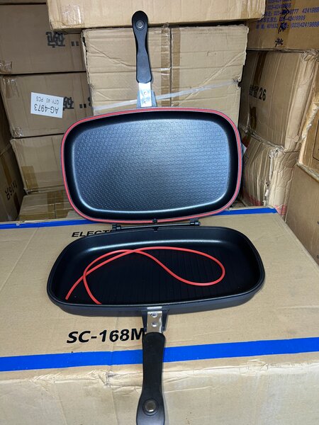 Poêle à griller double 40 cm