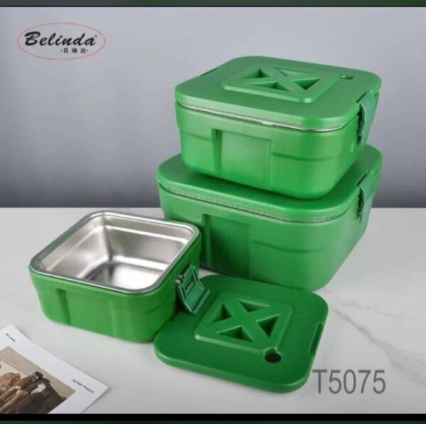 Insulated food warmer 3 set