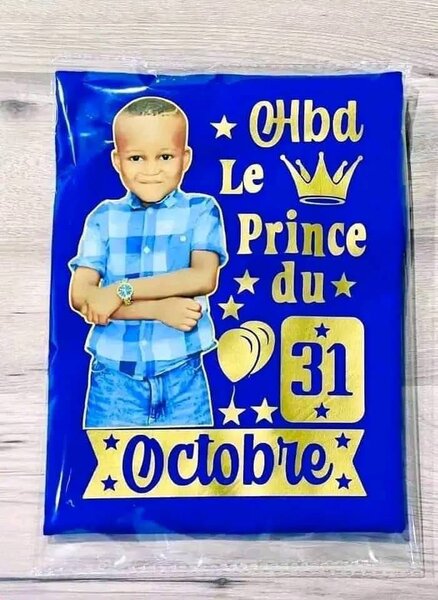 T-shirts d'anniversaire enfant