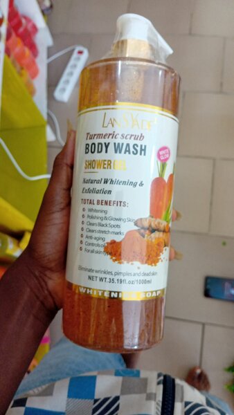 Bain douche curcuma et carotte