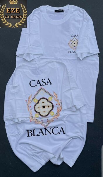 T-shirt blanc Casa Blanca