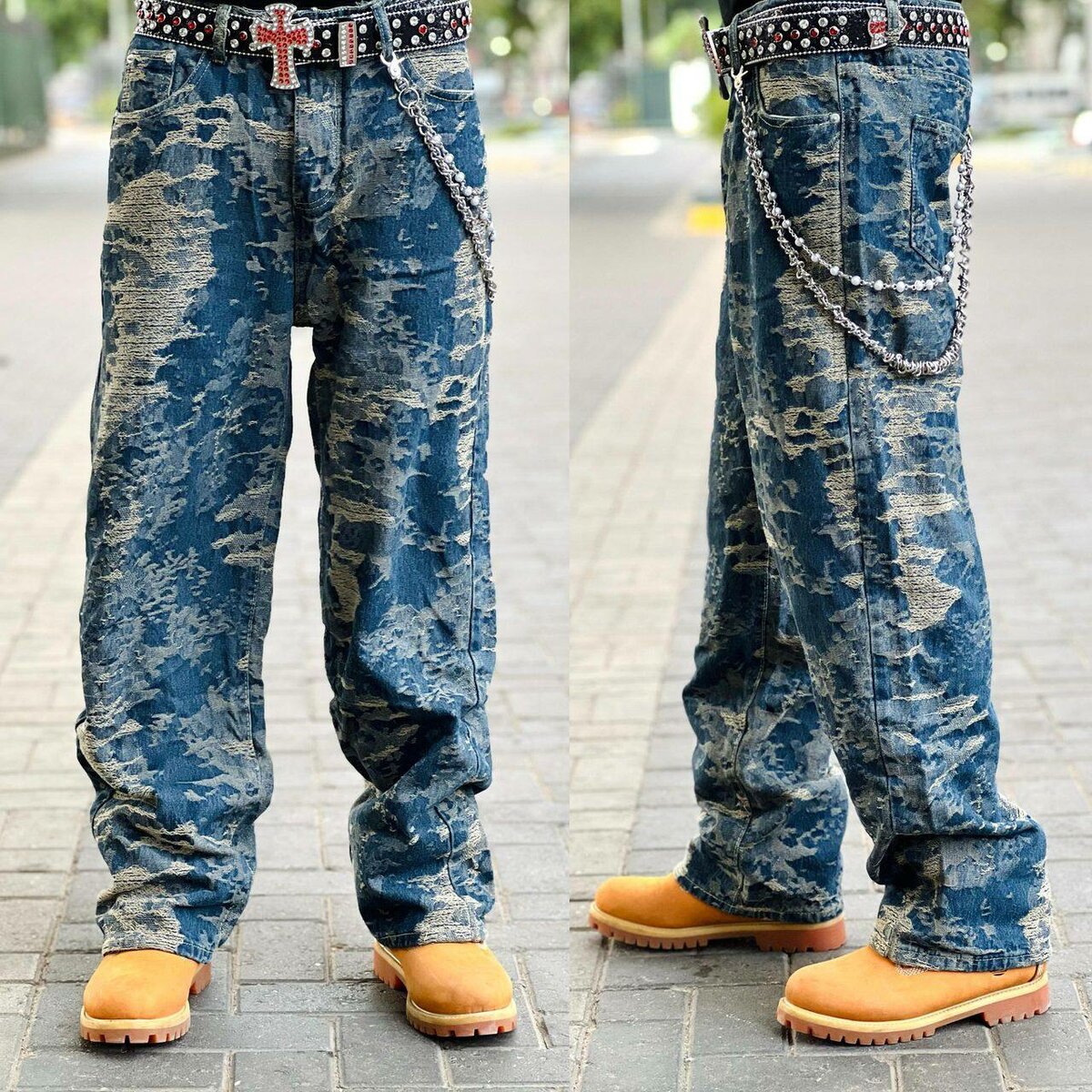 Baggy jeans available