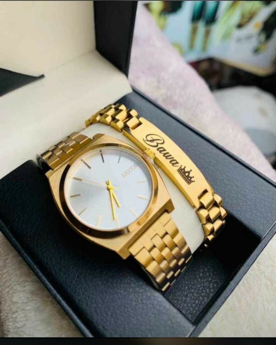 Customized watch and bracelet