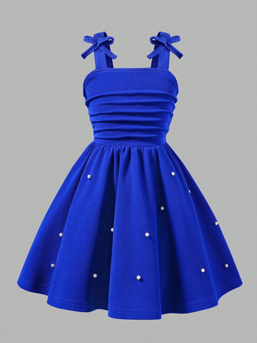 Robe de Fête Enfant Noeuds