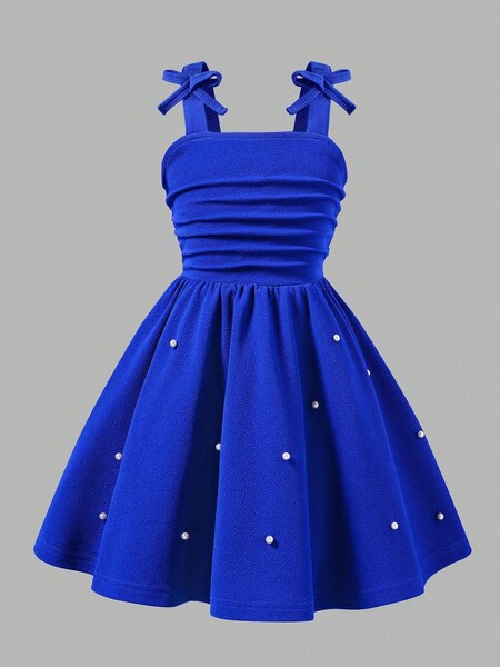 Robe de Fête Enfant Noeuds