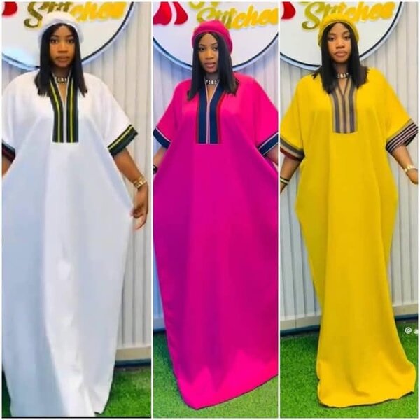 Robe Caftan Longue Élégante