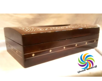 Wooden Tissue Box 