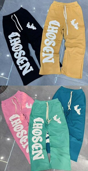 Pantalons jogger colorés tendance