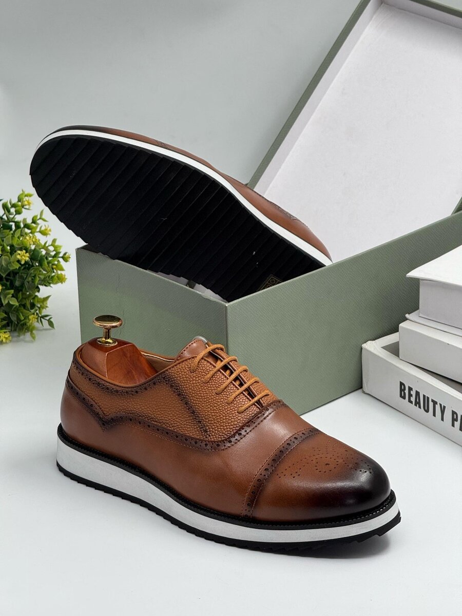 BERLUTI BROWN AND WHITE