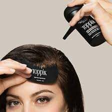 Toppik fibre capillaire pour couvrir les zones degarnies