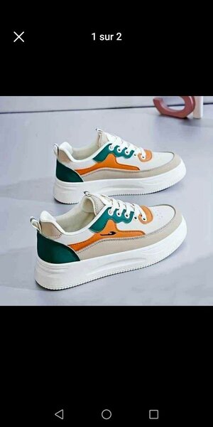 Baskets tendance confort