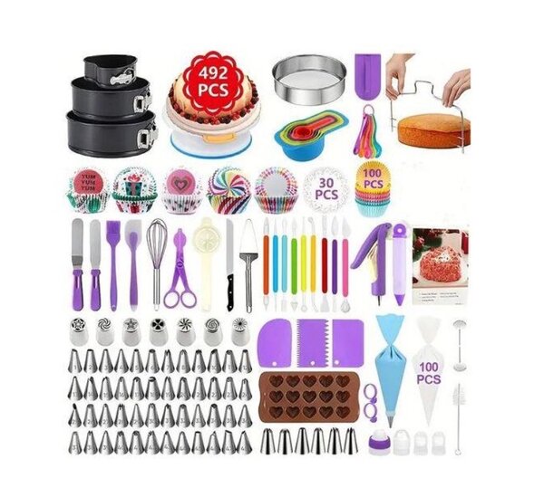 Set de Pâtisserie 492 Pièces