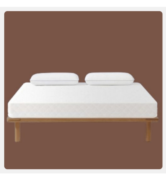 Lit double moderne en bois