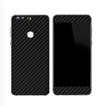 HUAWEI HONOR 8 Black Carbon Fiber Texture Mobile Skin
